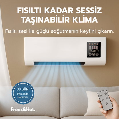 Freez&Hot™ Taşınabilir Klima (Soğutma/Isıtma)